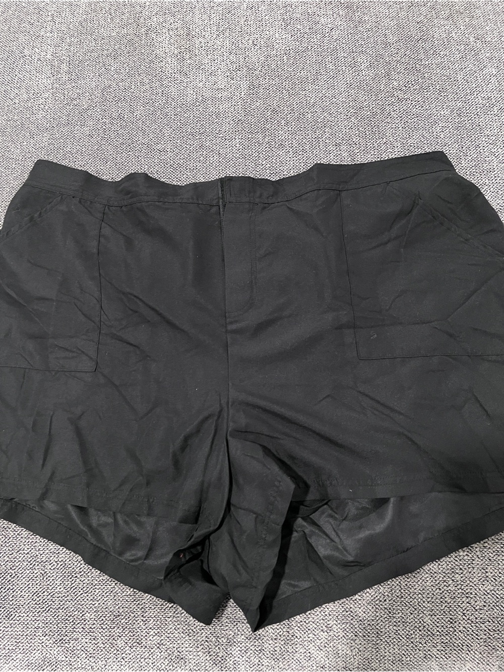 Black Women’s Casual Pocket Swim Shorts